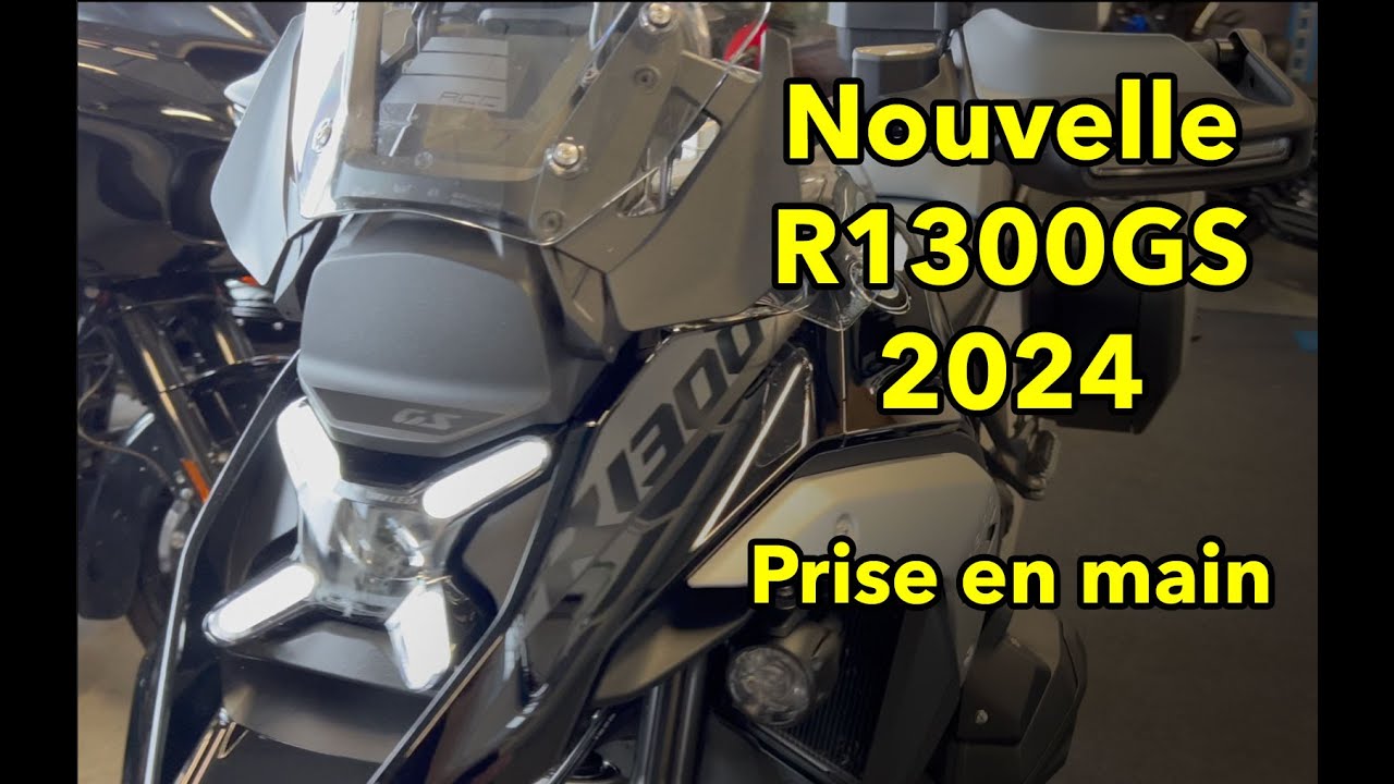 Nouvelle BMW R1300GS 2024 : Prise en main.