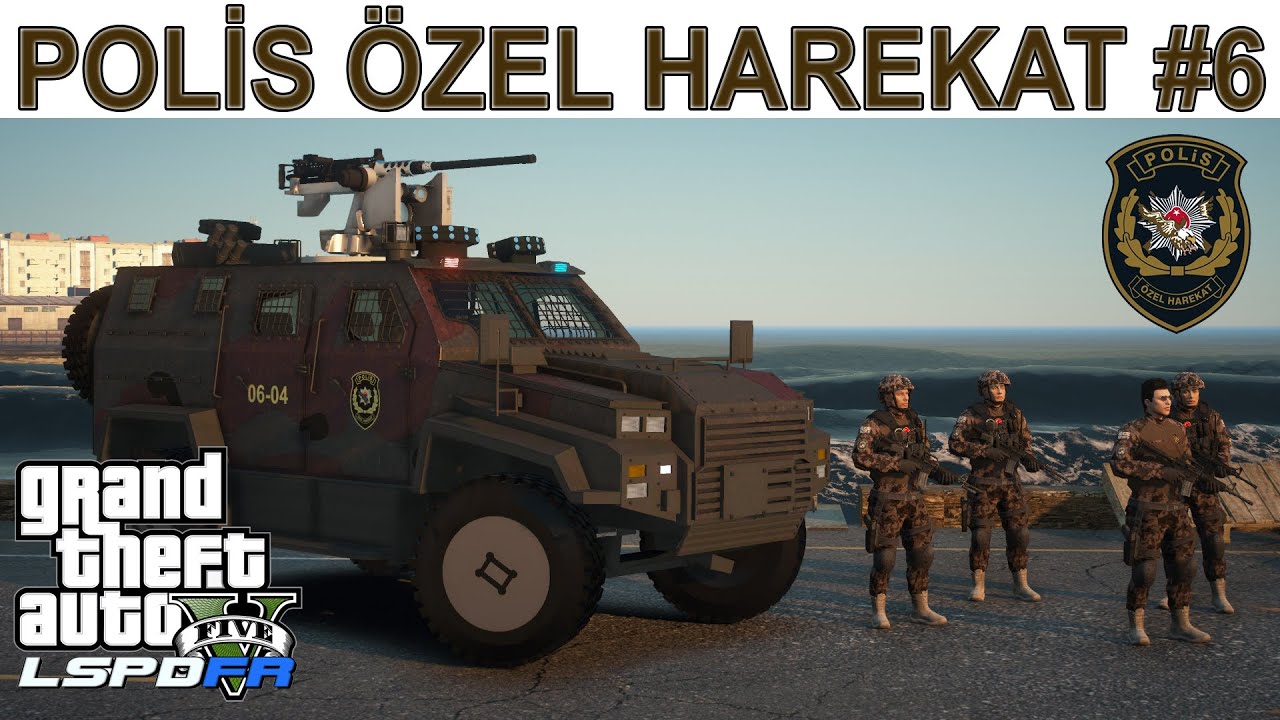 GTA 5 POLİS ÖZEL HAREKAT MODU #6 | EJDER YALÇIN | LSPDFR