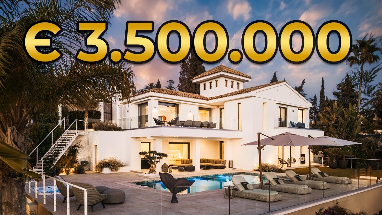 Touring €3.5M LUXURY VILLA WITH BREATHTAKING VIEWS | Marbella Spain | Zimmer Estates