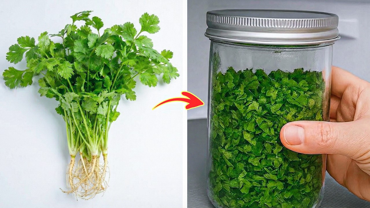 When Cilantro Is Cheap, I Do This Right Away — It Stays Fresh All Year Without Spoiling | Click DIY