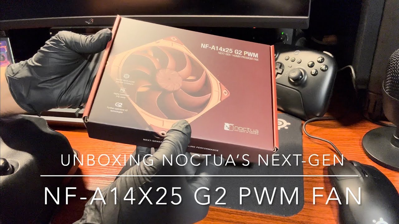 @tweakmixbuilds  Unboxing The Next-Gen Noctua NF-A14 G2 PWM Fan