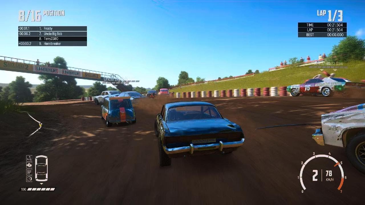 Wreckfest - Career - Regional Juniors: Natural Born Wreckers - Playstation 5