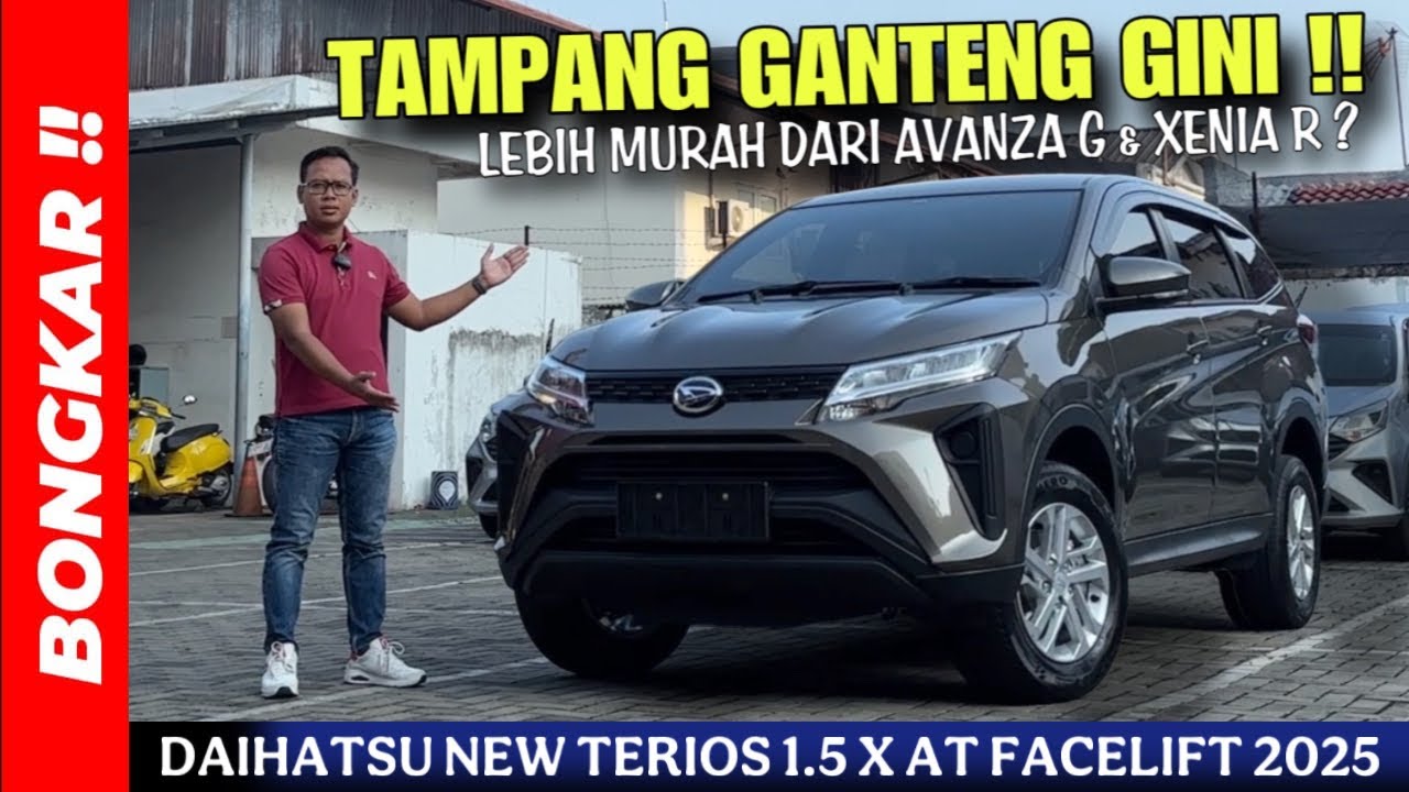 Bongkar !! DAIHATSU NEW TERIOS 1.5 X AT FACELIFT 2025 || REVIEW EXTERIOR & INTERIOR TERBARU