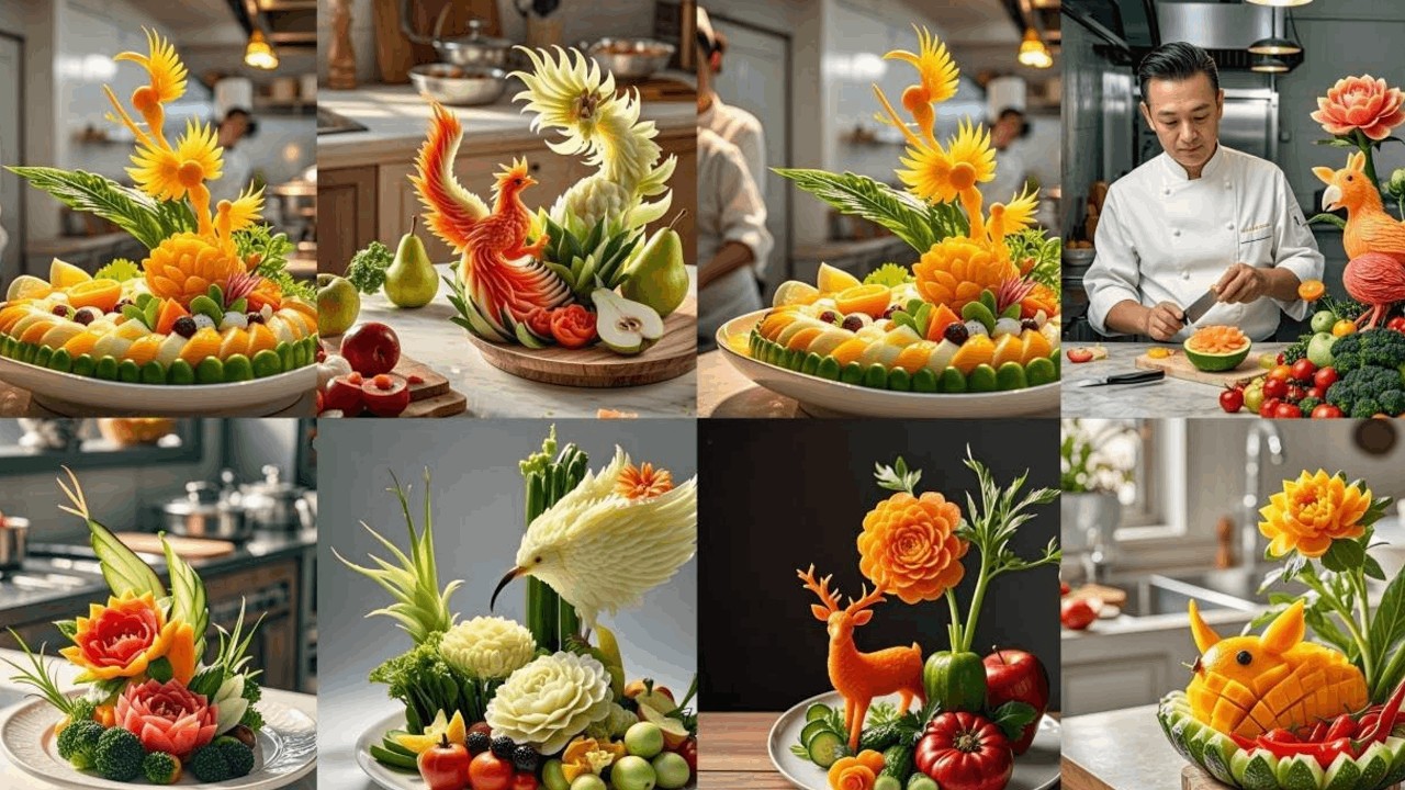 Michelin Master Turns Common Vegetables into Stunning Creations!