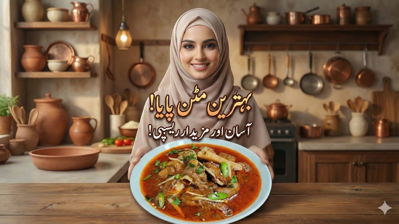 Mutton Paya Banane Ka Asaan Tarika | Hotel Style Paya Curry