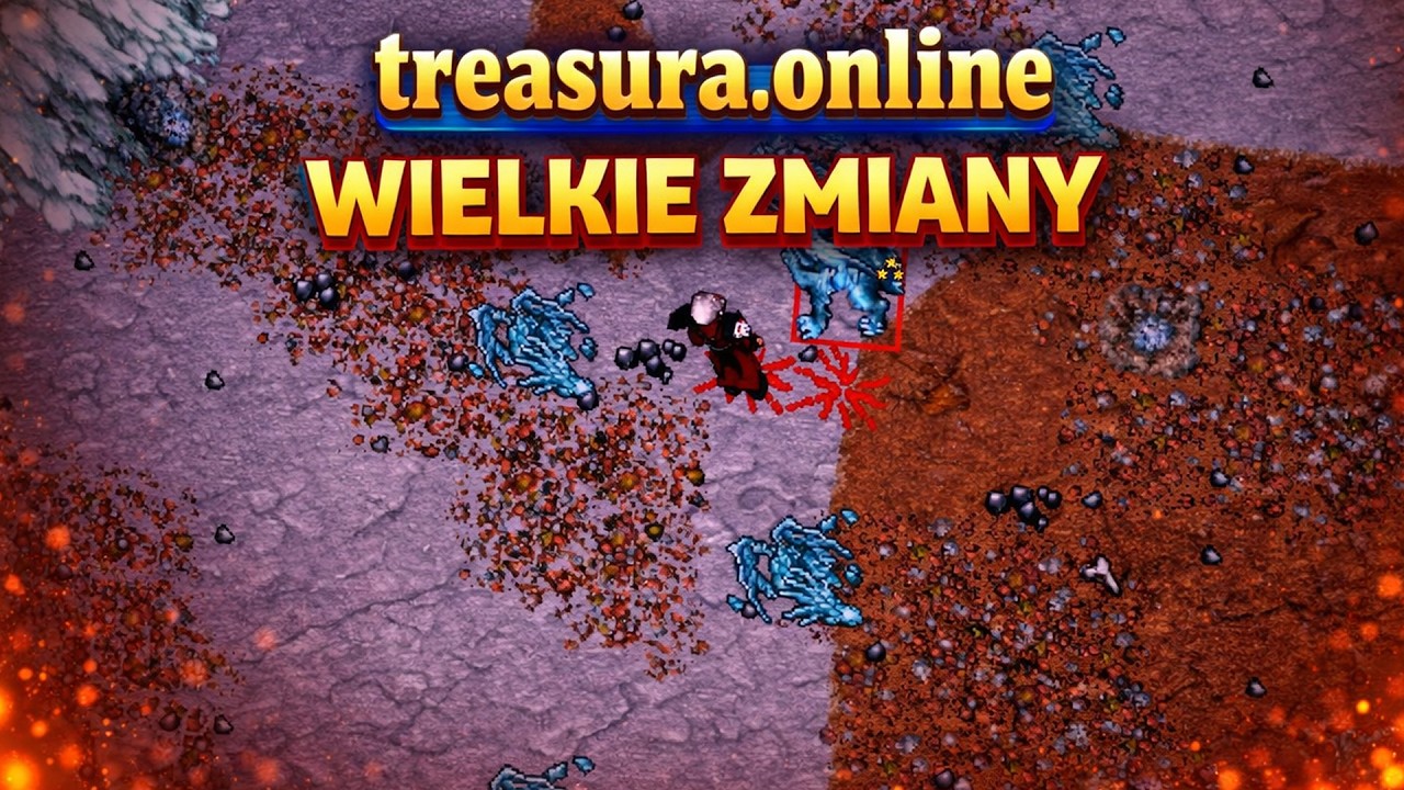 Treasura Online - Aktualizacja kt&oacute;ra wiele zmieni | Tibia 8.0 1x exp