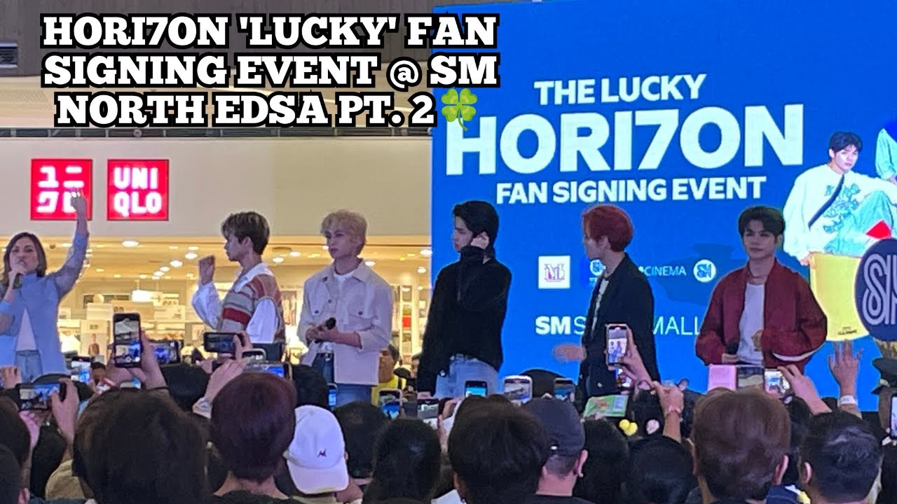 HORI7ON (호라이즌) Pinagkakaguluhan parin Dami Tao 🤣👌 LUCKY Fan Signing Event @ SM NORTH EDSA | 240324
