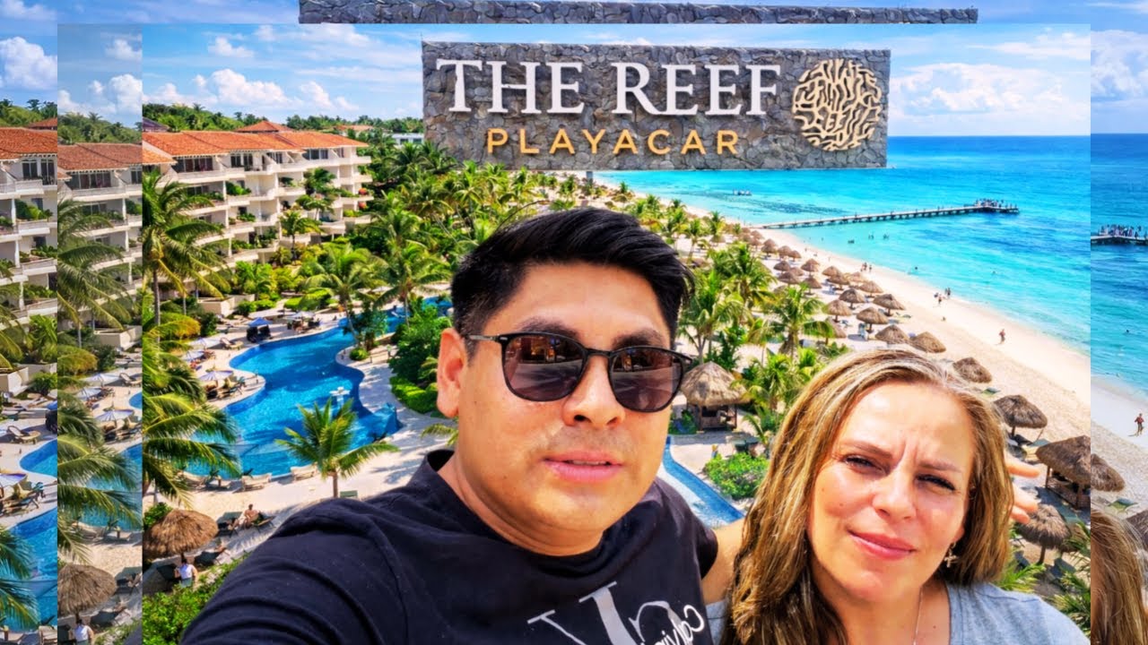 De vacaciones en Playa del Carmen MÉXICO 🇲🇽 este hotel nos encantó THE REEF playacar.!😱