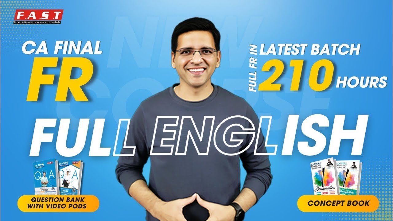 CA Final FR Full English Batch Details & Demo Lecture