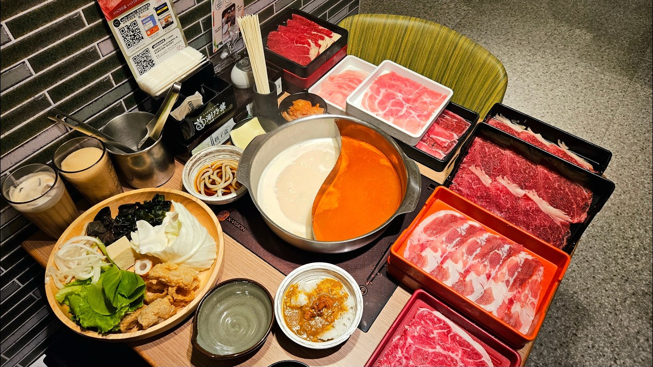 Eating Unlimited Wagyu All-You-Can-Eat Hotpot Restaurant