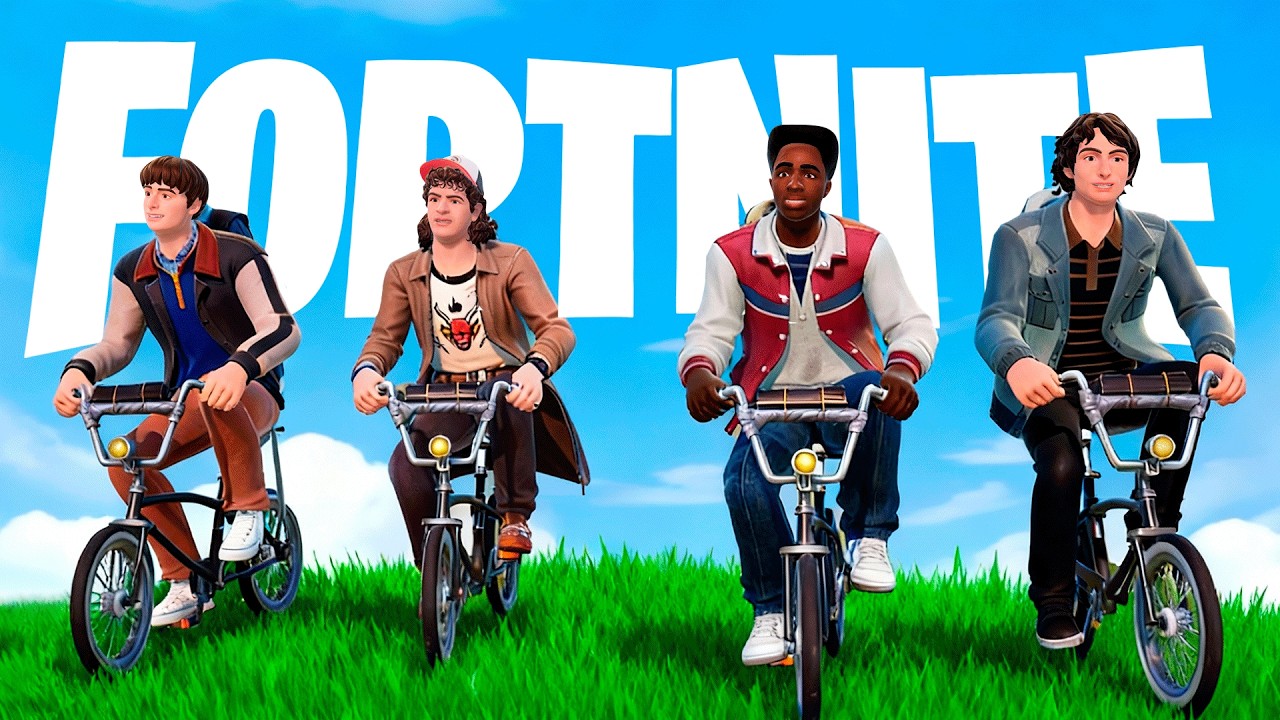 EXPERIMENTO SOCIAL DE STRANGER THINGS NO FORTNITE!