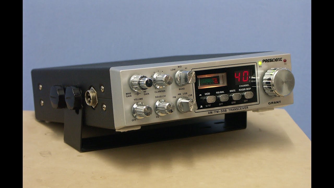 PRESIDENT GRANT-DX (PC999) SSB/FM/AM, CB-HAM-radio