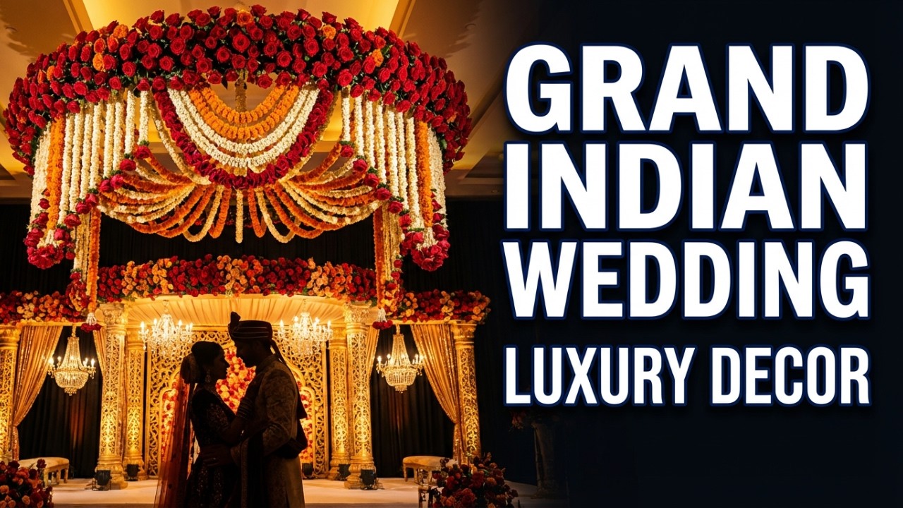 Royal Wedding Decoration Ideas | Luxury Wedding Stage & Mandap Decor