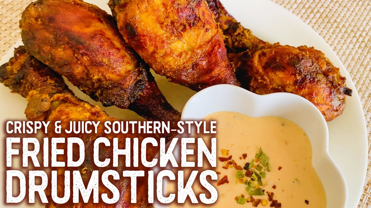 FRIED CHICKEN DRUMSTICKS| Crispy & Juicy Southern-Style | Hon and Hon Kitchen