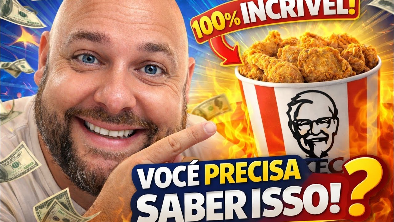 COMO FAZER FRANGO IGUAL ao do KFC!  Crocante ,suculento ,empanado.