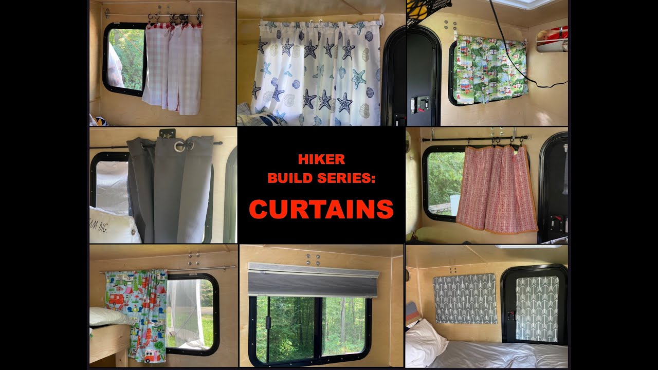 Hiker Trailer Build Series: Curtains!