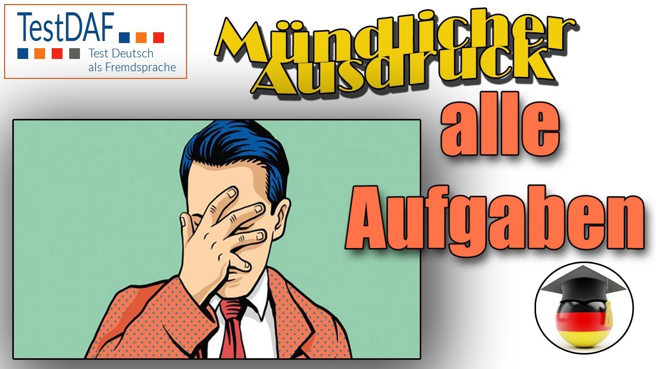 TestDaF. Mündlicher Ausdruck. Alle Aufgaben. Nicht bestanden :(