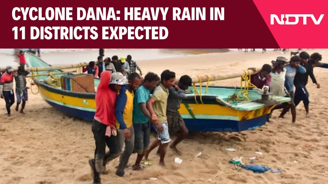 Cyclone Dana Odisha | Cyclone Dana To Make Landfall On Night Of 24th-25th October