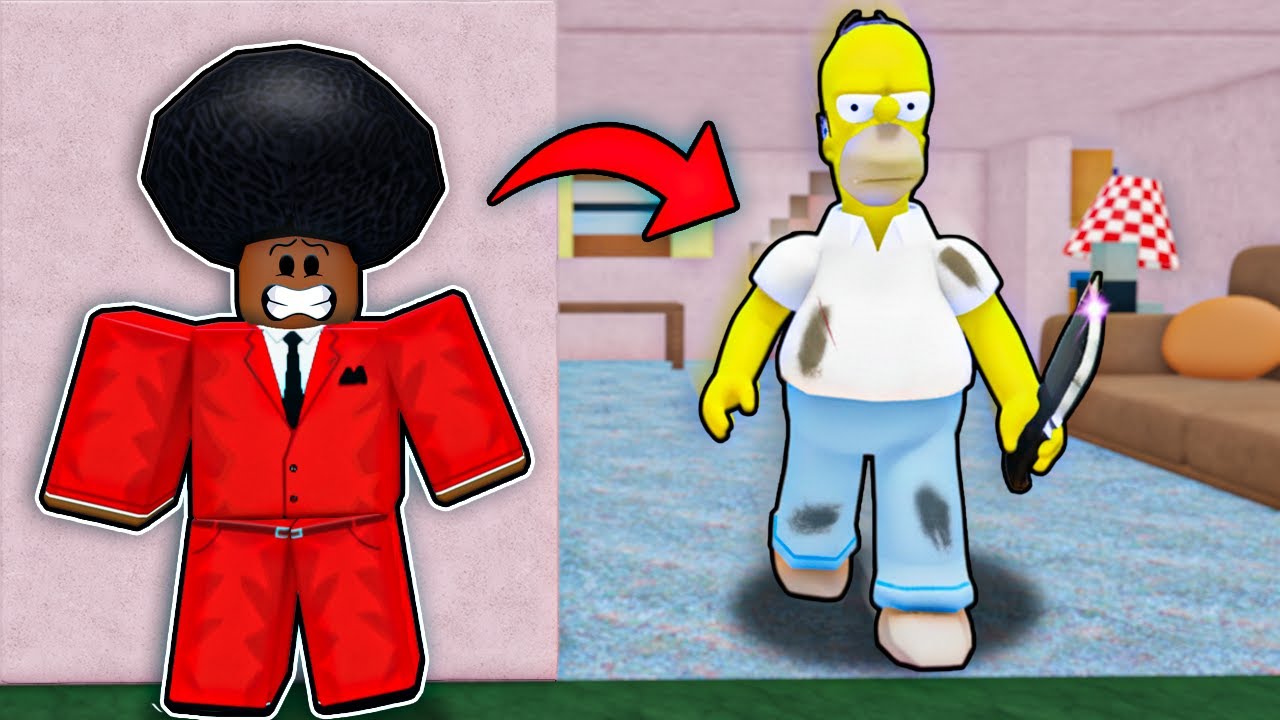 Я выжил в игре Roblox, где играет Гомер Симпсон...