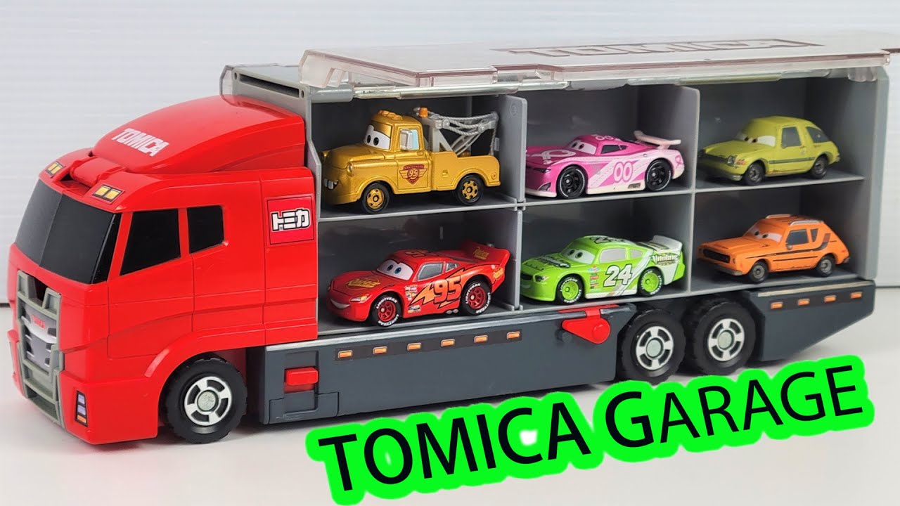 トミカ☆世界の高級な車のミニカーを開封してコンボイへ収納！ホンダ スプランキもある☆Tomica 