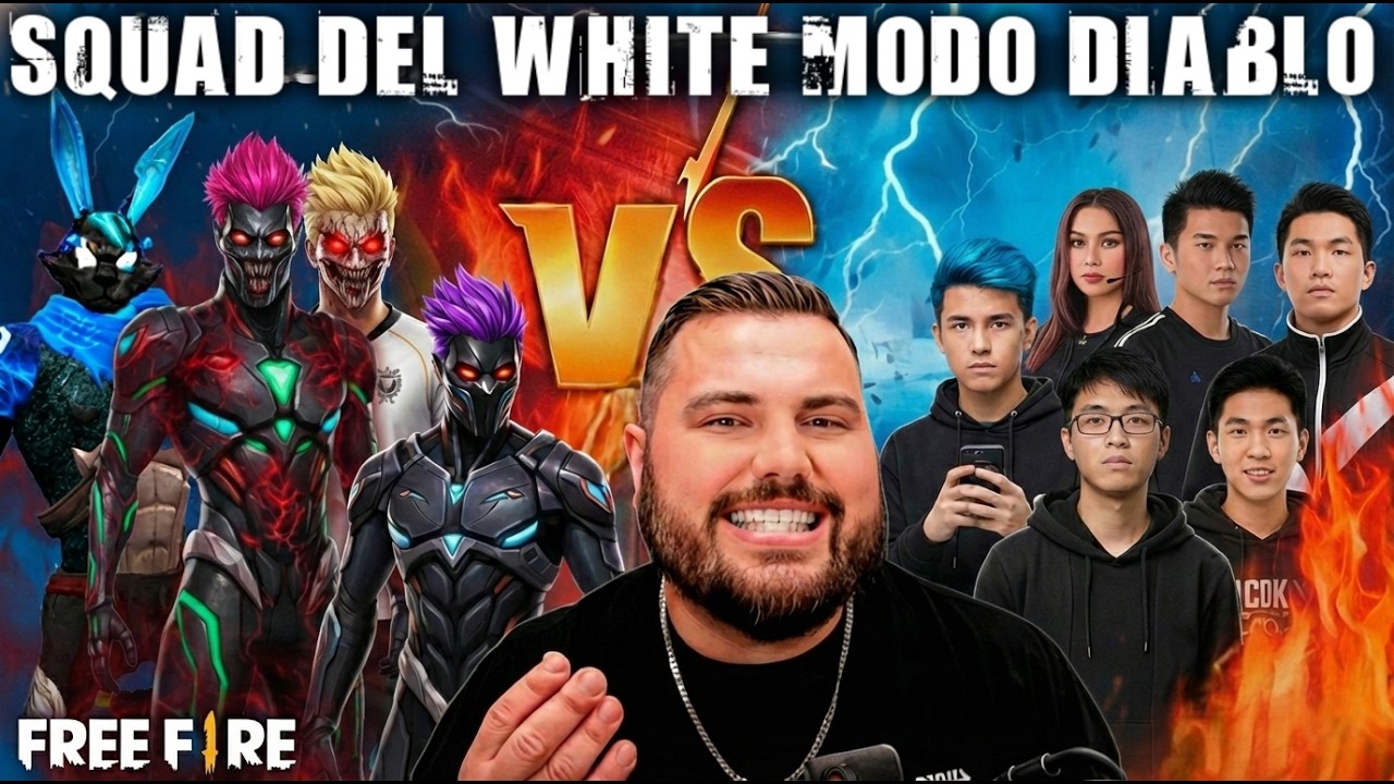LE HACEN EMOTE a LA ESCUADRA DE WHITE444 vs 6 PROPLAYERS - ZELIKA