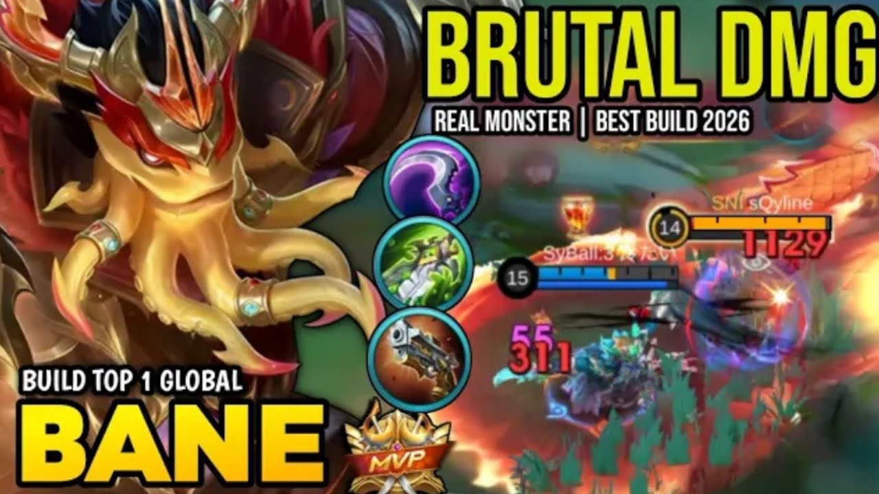 BANE BEST BUILD 2026 | BUILD TOP 1 GLOBAL BANE GAMEPLAY | MOBILE LEGENDS ✅