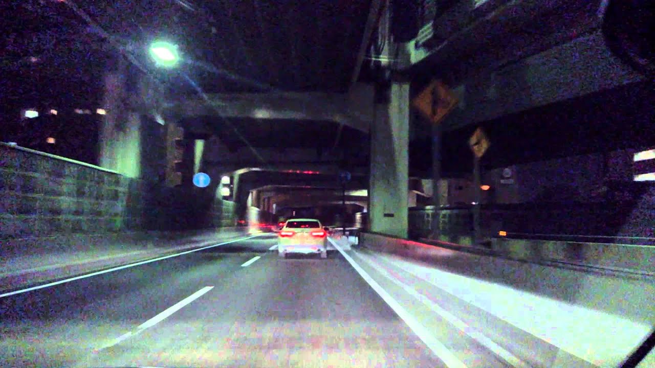 Tokyo night drive in Shibuya