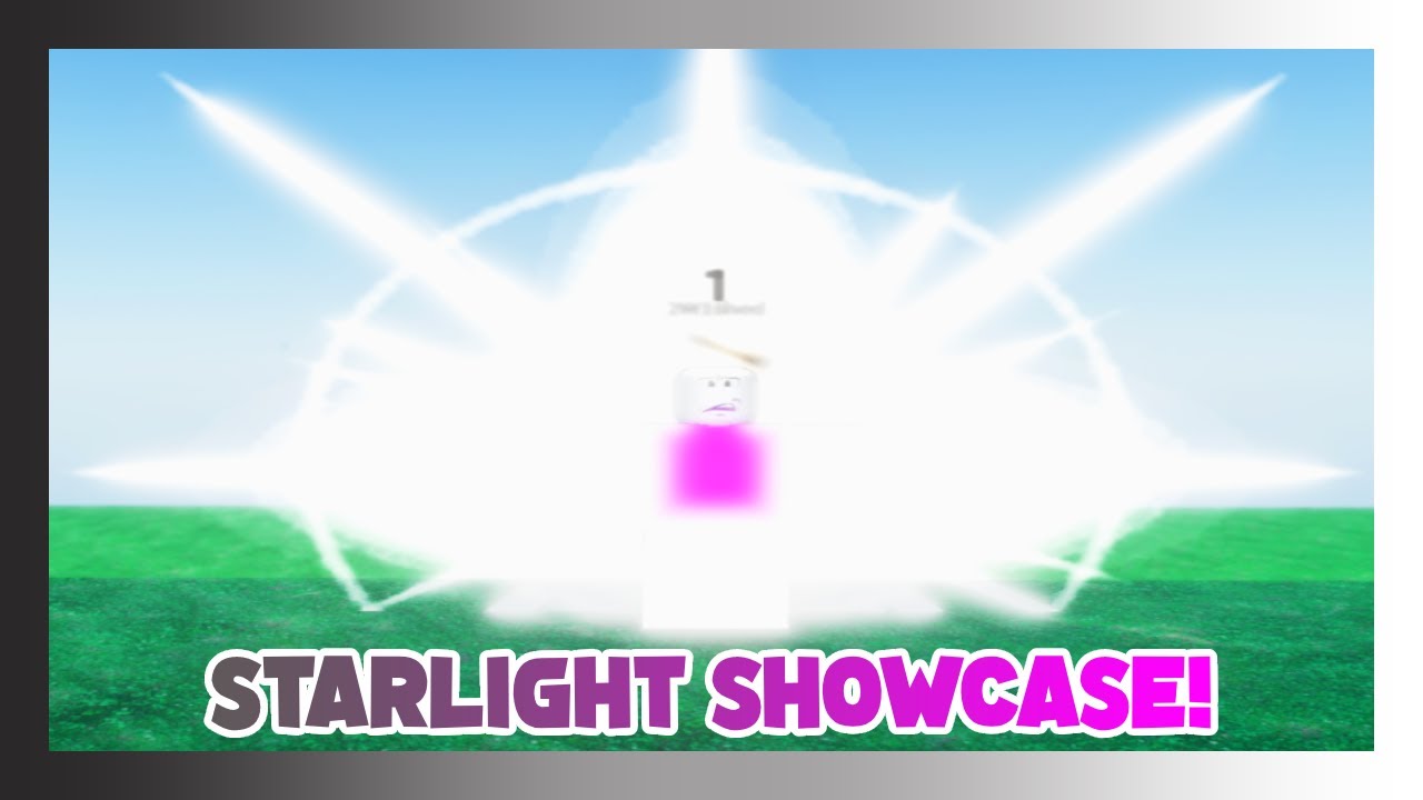 STARLIGHT SHOWCASE! | Killstreak sword fighting