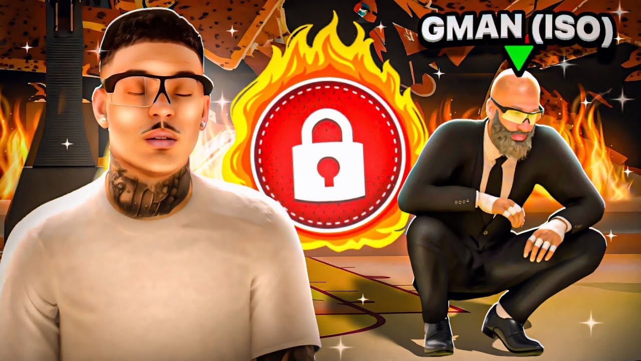 Я заблокировал парк, чтобы GMAN мог вести мяч в NBA2k26