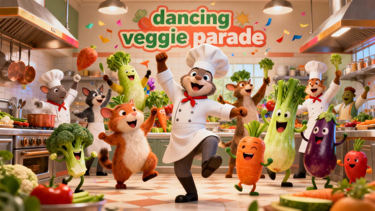 Dancing Veggie Parade 02
