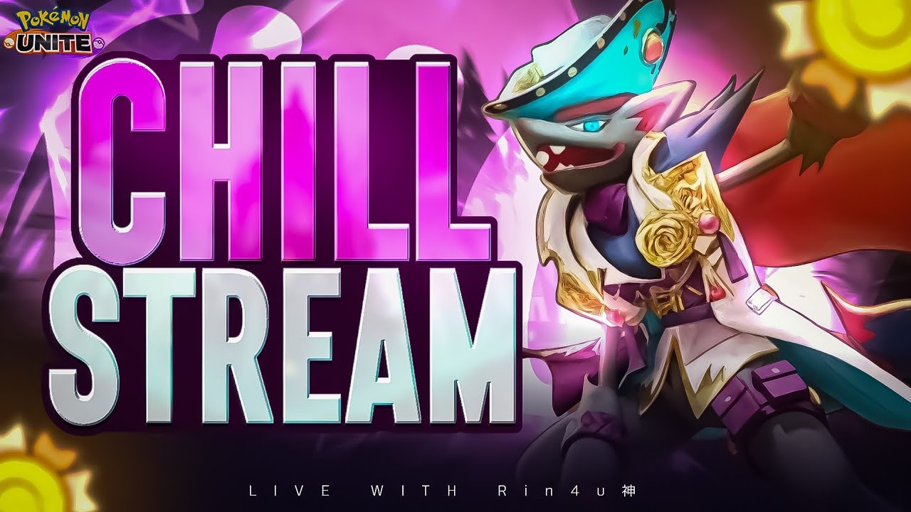 Last Stream then break for 1month | Pokémon Unite Live | RinFtw #pokemonunite  #pokémonunitelive