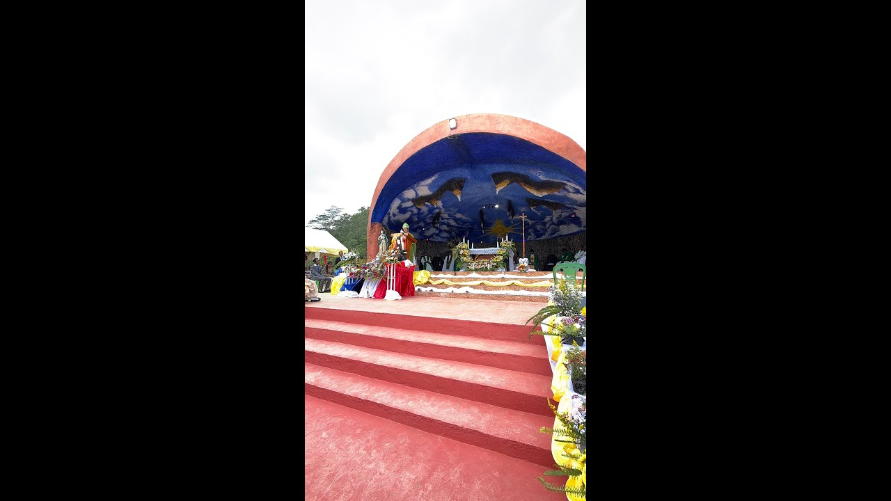 MOMENTO HISTÓRICO EM ERMERA: Arcebispo de Díli inaugura Gruta e dá posse aos Escuteiros 🇹🇱🙏