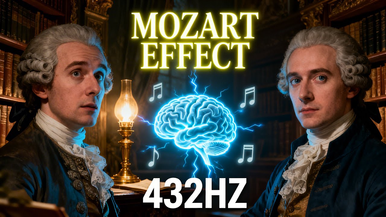Mozart Effect for Deep Focus | Achieve Calm Studying at 432Hz