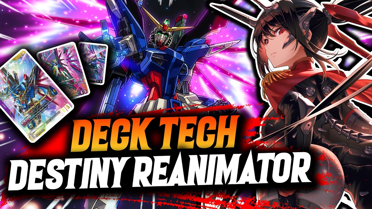 Shinn & Kira's DESTINY Gundam Reanimator Deck Tech ► Gundam Card Game