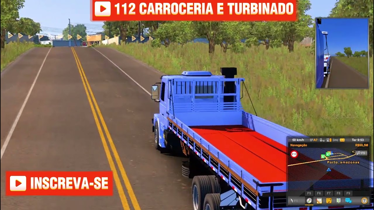COMPREI UM 112 CARROCERIA E TURBINADO DESFILEI NA CIDADE   #34