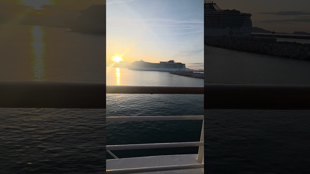msc cruise going to port marseille