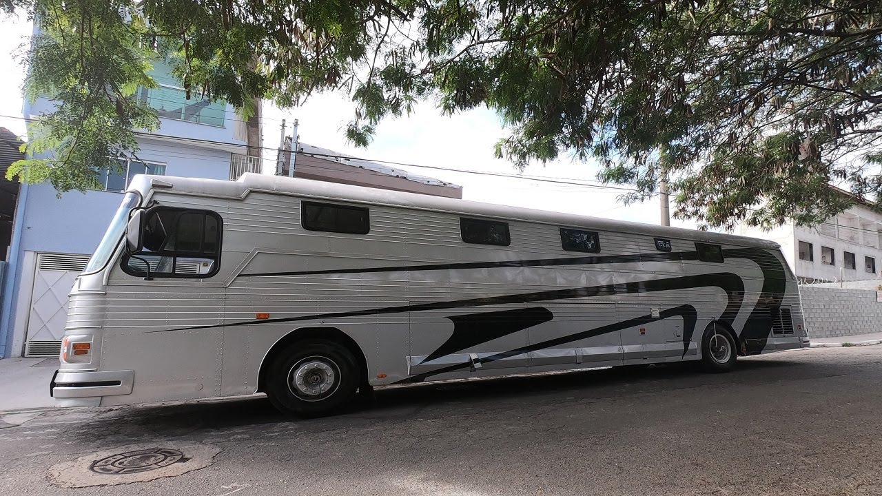 Tour pelo Motorhome Ônibus CMA Dinossauro #155