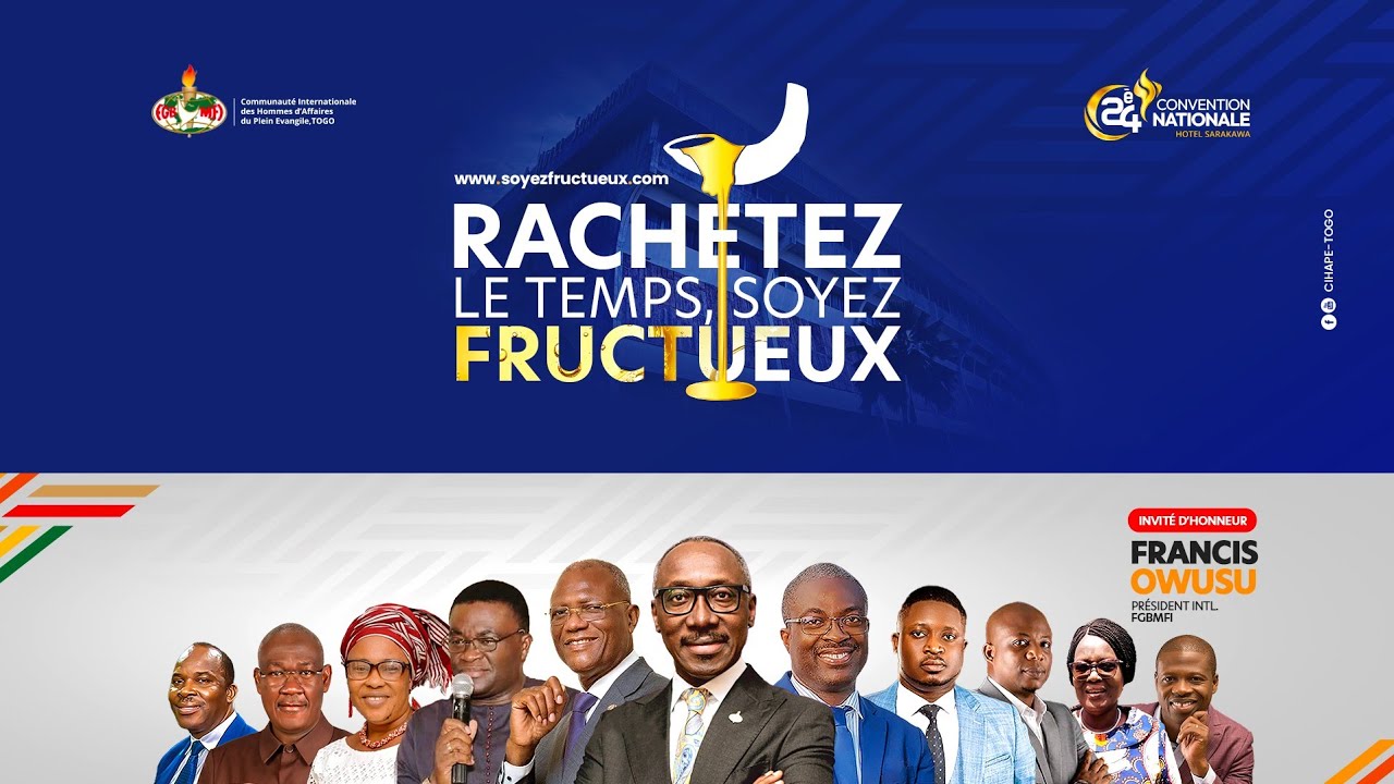 JOUR 3 //  PLENIERE DE CLOTURE  DE LA 24ème CONVENTION NATIONALE / CIHAPE TOGO A L'HÔTEL DE SARAKAWA