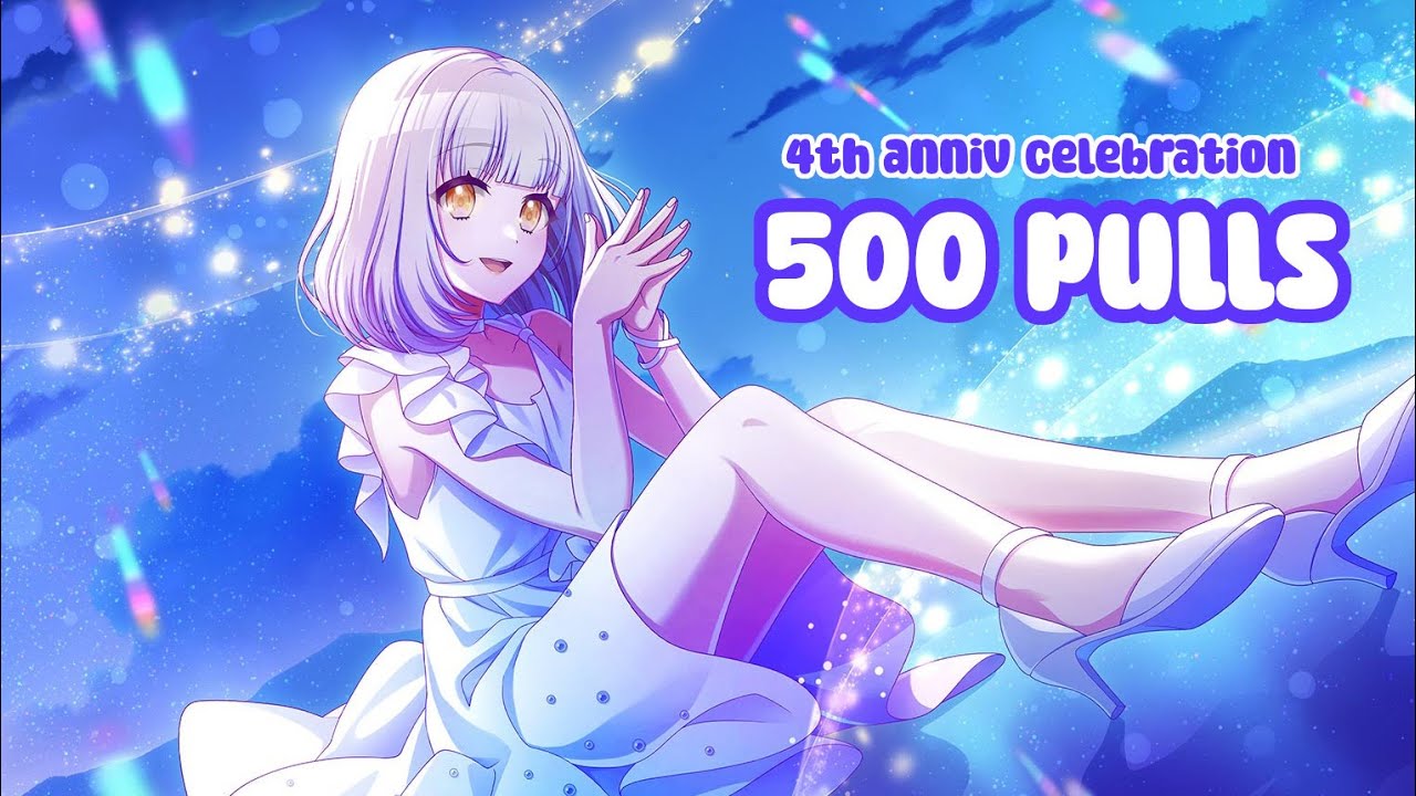 「Gacha D4DJ EN」How many 4 stars can I get from 500 pulls?