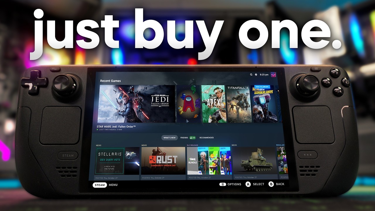 We bought a $439 Steam Deck OLED...