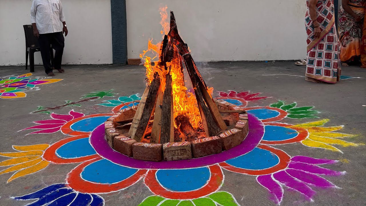 Bhogi Mantalu & Sankranthi Celebrations 🔥 Sri Vasavi Towers, Piduguralla | Family & Community Fun