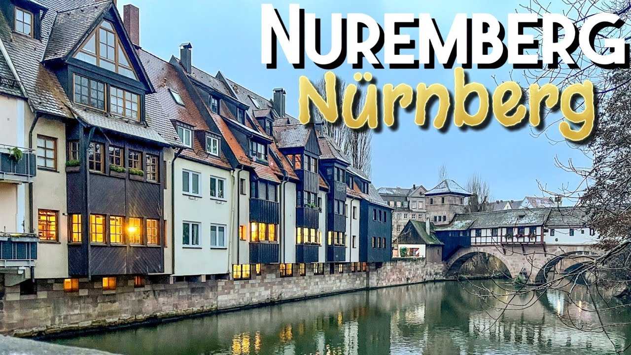 Nuremberg, Germany in January (Bavaria) / Nürnberg im Januar (Bayern) / Нюрнберг, Германия
