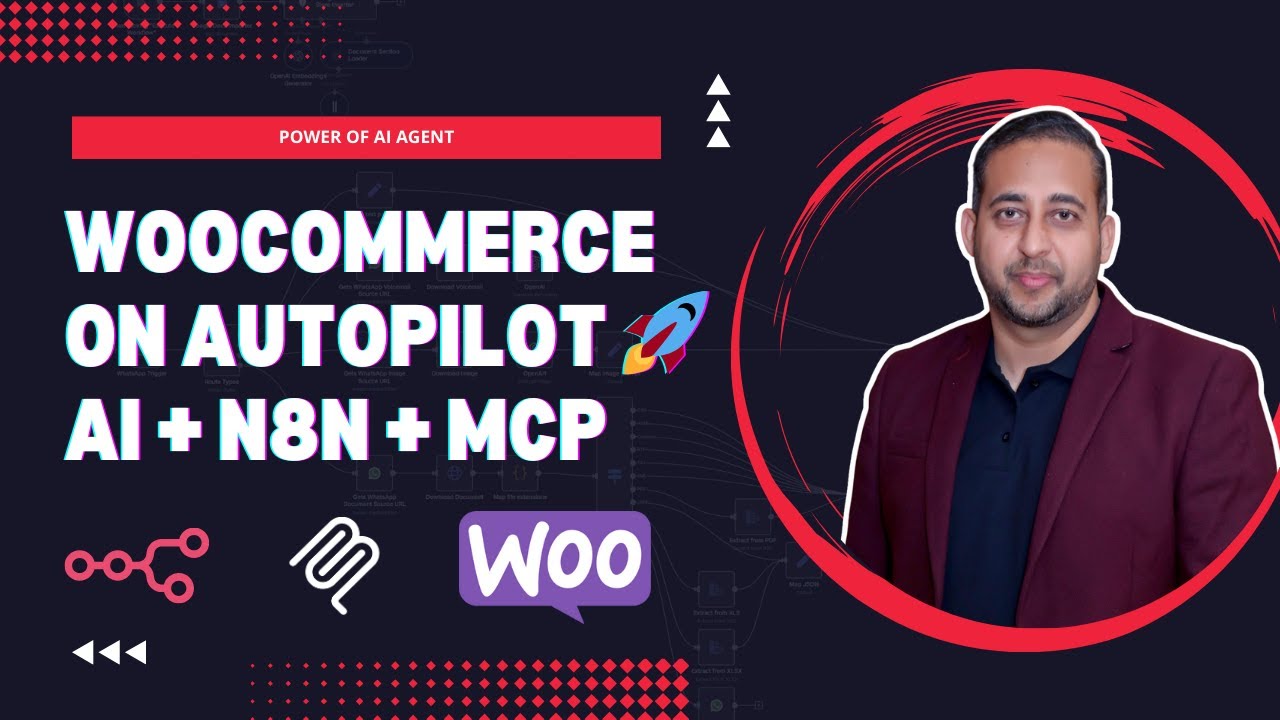 I Built an AI Agent That Runs My WooCommerce Store (No Clicks Needed!) N8N + MCP Server + Open AI
