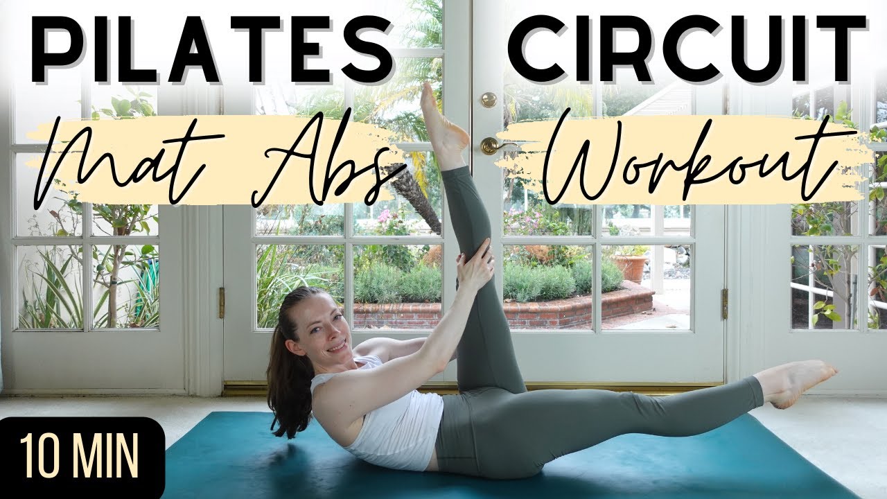 Pilates Circuit ABS Workout | All Levels NO PROPS Core Challenge | 10 Min