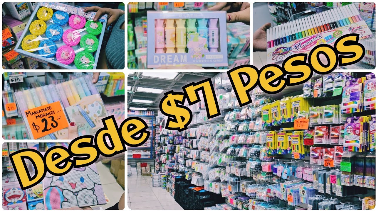 🤯DESDE $7 PESOS😱 AQUÍ ENCUENTRAS UN GRAN SURTIDO EN PAPELERÍA| IZAZAGA 89 COLORES, PLUMONES, LIBRETA