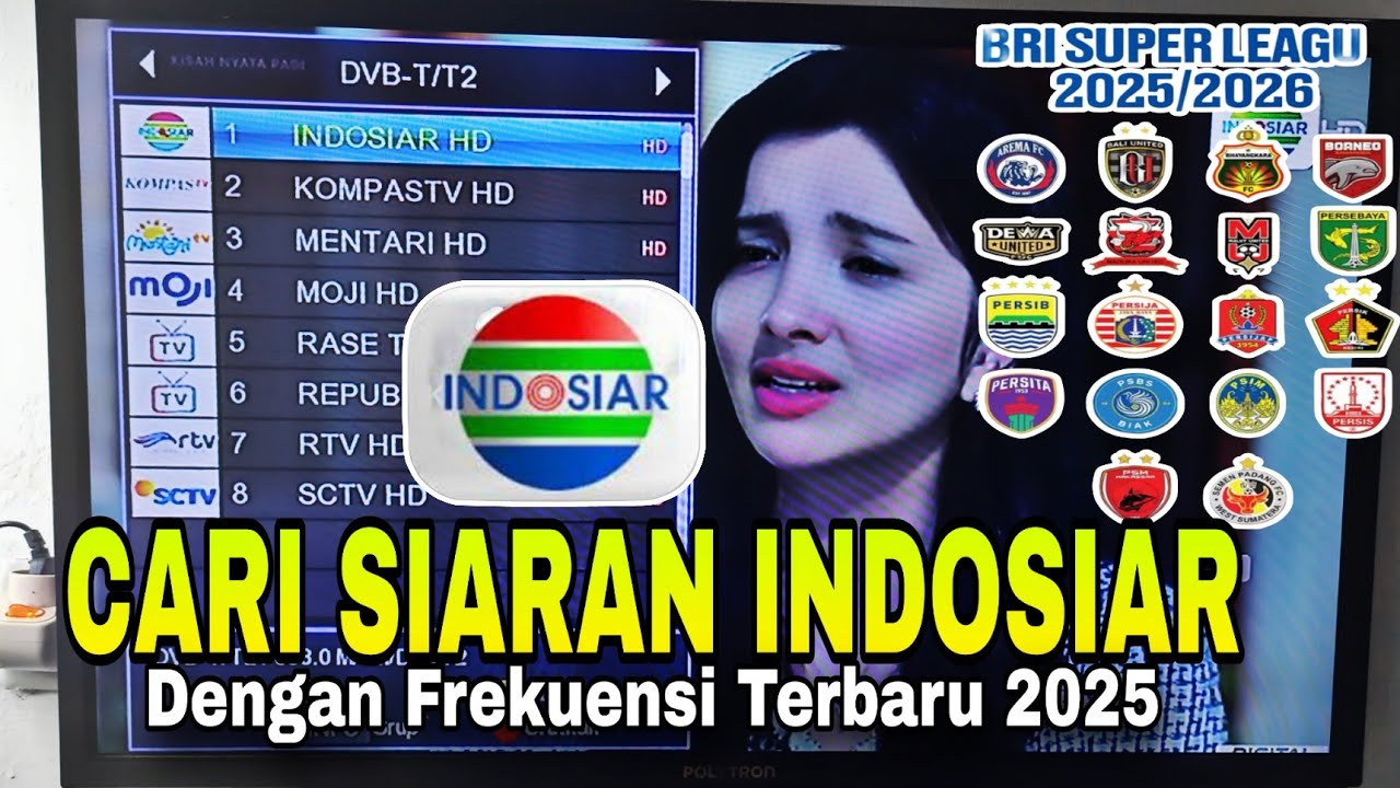 Cara Mencari Siaran INDOSIAR dan SCTV yang Hilang Di TV Digital SET TOP BOX dengan FREKUENSI TERBARU