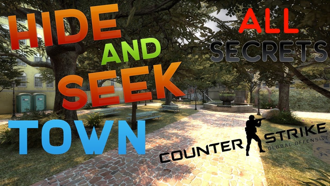 Town (Hide and Seek). All secrets and locations.