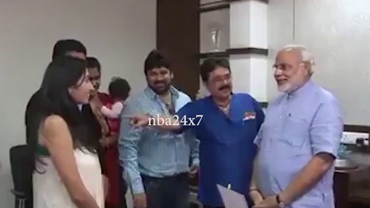 S. Ve. Shekher Meets PM Narandra Modi with his Family  | nba 24x7
