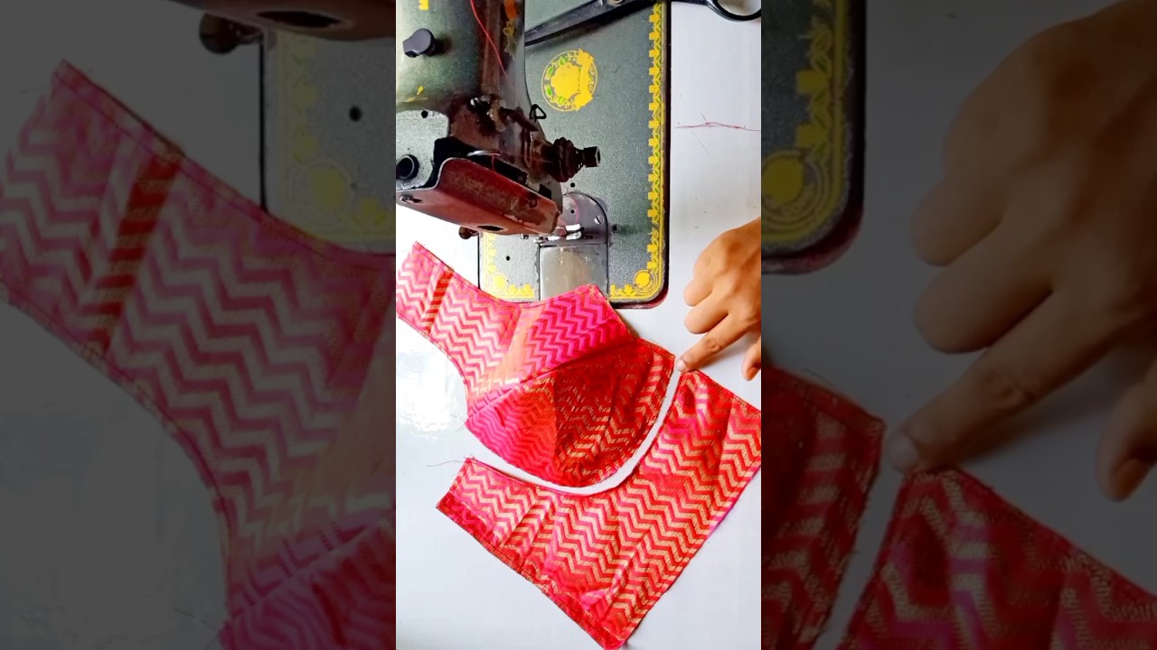 easy sabyasachi blouse cutting and stitching @Sewingtales #shorts #short #sewing #viral #fashion