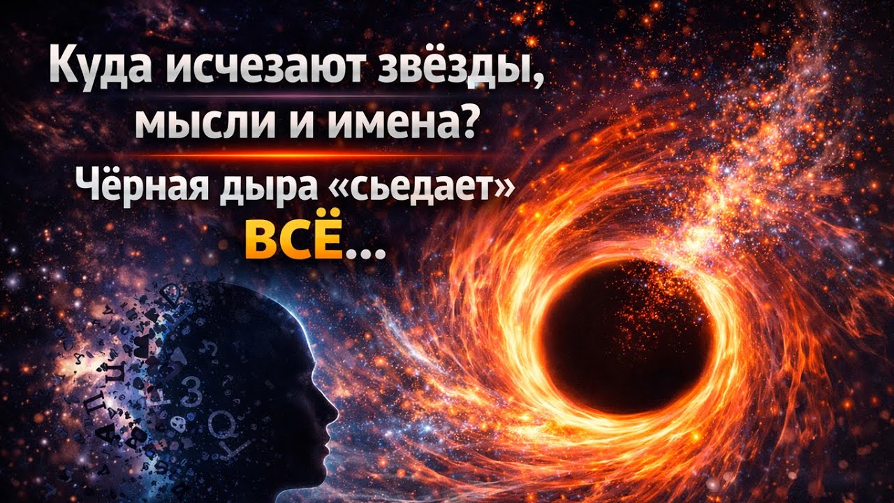 Куда исчезают звёзды, мысли и имена Чёрная дыра “съедает” ВСЁ